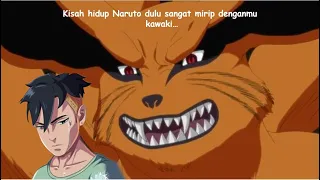 Boruto Episode 201 - Kawaki nangis mendengar cerita kurama tentang masalalu Naruto