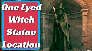 One Eyed Witch Statue Location in Hogwarts Legacy