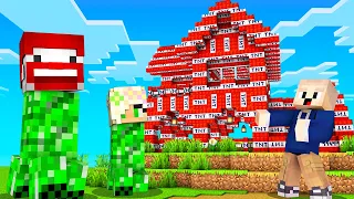 WIR BAUEN EIN TNT PRANK HAUS! - Minecraft Freunde