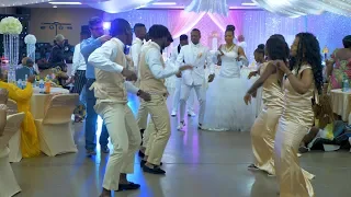 Best Groomsmen and Bridesmaids Congolese Wedding Dance