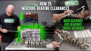 How To Measure Bearing Clearances On Your Engine - Step By Step | Real Street Performance