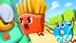 Escaping From the Vending Machine +More | Yummy Foods Family Collection | Best Cartoon for Kids