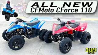 All New CFMoto CForce 110 Youth ATV!   LOADED with Features!