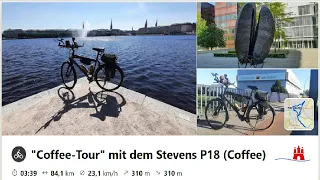 "Coffee-Tour" mit dem Stevens P18 (Coffee) :)