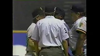 Pittsburgh Pirates vs Atlanta Braves (5-19-1991) "Jim Leyland Is Livid"