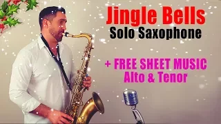 🎄 Jingle Bells 🎄 - 🎷 Solo Saxophone 🎷 - by Paul Haywood - With FREE SHEET MUSIC