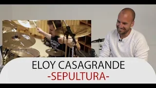 Drum Teacher Reacts to Eloy Casagrande - Drummer of Sepultura