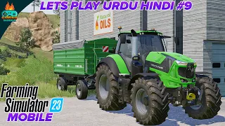 Let's Play Amberstone #9- Buying Oil Mill For Canola Oil - Farming Simulator 23 Mobile Urdu Hindi