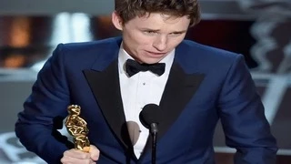 Eddie Redmayne Wins The Oscar for the Best Actor  Category "The Theory of Everything" - Oscars 2015