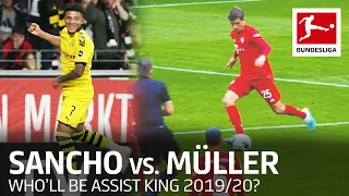 Jadon Sancho vs. Thomas Müller – Who'll be the Assist King 2019/20?