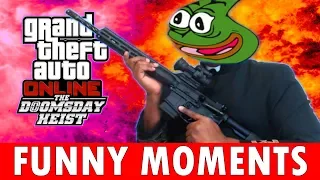 BANDA DEBÍLKŮ ROZBÍJÍ HEISTY | GTA 5 Doomsday Heist #4 / CZ Funny Moments