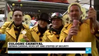 Germany: Cologne Carnival kicks off amid tightened security after sex attacks scandal