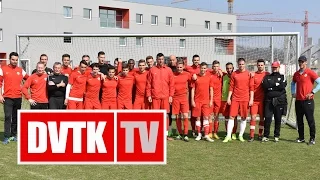 Gratuláció a bajnokcsapatnak | 2017. március 23. | DVTK TV