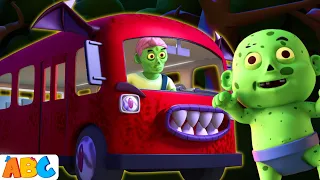 Green Spooky Scary Zombies Riding on a Bus + More Halloween Songs for kids by @AllBabiesChannel