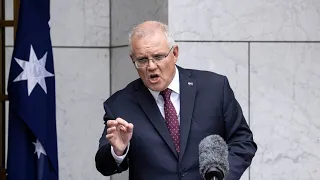 Morrison calls on Russian government to 'withdraw' from Ukraine