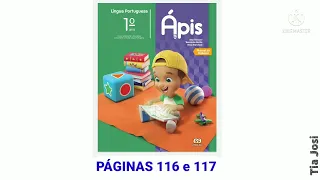 ÁPIS DE PORTUGUÊS -  1o ANO -  PÁGINAS 116 e 117