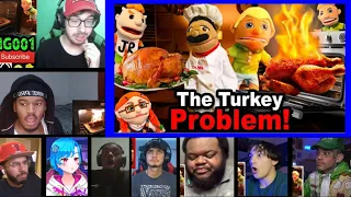 SML Movie: The Turkey Problem! REACTION MASHUP