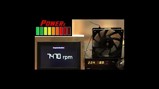 7500rpm PC Fan overclocked to ??? - Over the Limit / Overvoltage (11s)