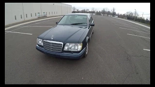 4K Review 1994 Mercedes E320 Virtual Test-Drive and Walk around