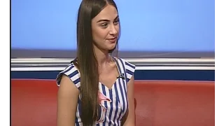 Победительница шоу Холостяк-6 _Алена Лесик на ОТБ"Харьков Online Утро 8/06/16