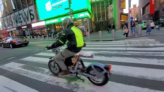 Electric unicycle and e-bikes/scooters NYC 3.12.21