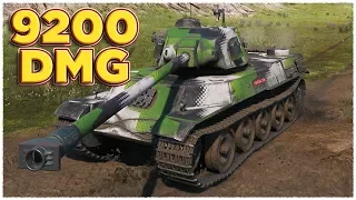 AMX M4 49 • 9200 DAMAGE • WoT Gameplay
