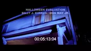 John Carpenter's Halloween 1978 Alternate First Take Opening