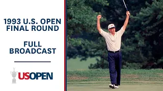 1993 U.S. Open (Final Round): Lee Janzen Goes Low at Baltusrol Golf Club | Full Broadcast