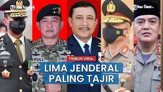 DAFTAR 5 Jenderal TNI Polri dengan Harta Puluhan Miliar, Total Kekayaannya Ada yang Capai Rp179,9 M