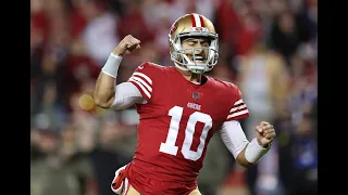 Jimmy Garoppolo - Rushing Touchdown - San Francisco 49ers vs Los Angeles Chargers - NFL Week 10 2022