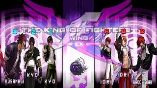 [KOF Wing EX 1.2] Classic Kyo's Team vs Classic Iori's Team