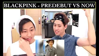 BLACKPINK - PREDEBUT VS NOW [BEFORE & AFTER] REACTION (NZ TWINS REACT)