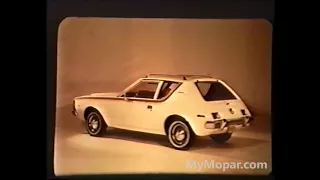 1970 AMC Gremlin Dealer Promo Film