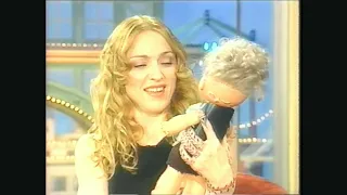 Madonna- RARE-UNCUT-Frozen/ Interview/Game- Rosie (3/13/1998) 4K HD
