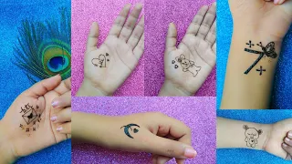 Top 6 cute attractive BTS Tattoo mehndi design | BTS henna tattoo |New Bts mehndi design @BTS