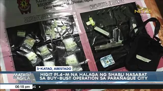 Higit P1.4-M halaga ng shabu, nasabat sa buy-bust operation sa Parañaque City