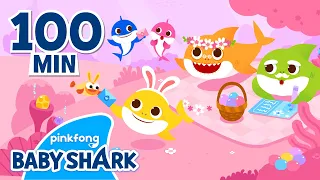 Easter Sharks UNITE! | Baby Shark's Happy Easter and More | +Compilation | Baby Shark Official