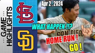San Diego Padres vs Cardinals [Highlights] | Go-Ahead 2-Run Home Run !