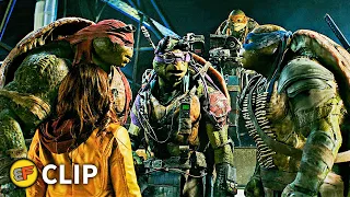 April O'Neil Meets the Turtles Scene | Teenage Mutant Ninja Turtles (2014) Movie Clip HD 4K