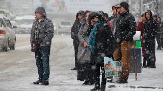 Снег выпал в Кыргызстане. Дожди ожидаются в Бишкеке. Погода в СНГ