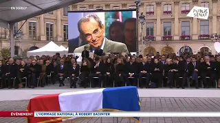 Hommage à Robert Badinter : la 7e symphonie de Beethoven accompagne les photos de sa vie