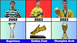 Cristiano Ronaldo's Career All Trophies Individual Awards (2002-2023)