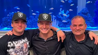 Dylan Laube Las Vegas Raiders   (Sports Talk with Bob Mac)