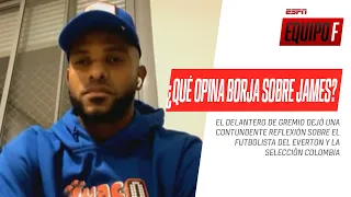 Miguel #Borja: “Uno como delantero sueña con tener a un referente como #James”