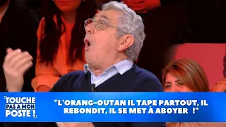 Michel Boujenah devient fou et fait l'orang-outan !