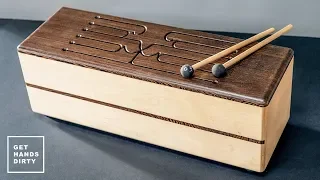 How to Make a Tongue Drum (or Log or Slit Drum)