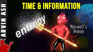 The Stunning link between Entropy, time & information | Science behind Tenet