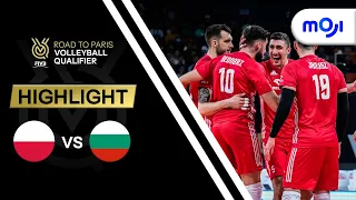 Polandia vs Bulgaria (3-0) - Highlight FIVB Road to Paris Volleyball Qualifier 2023 Men