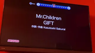 【GIFT Mr.Children】歌ってみた。