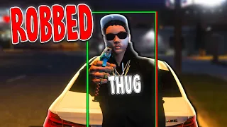 Robbing Every Gangster In Hood Servers.. (GTA 5 RP)